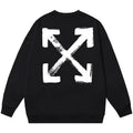 OFF-WHITE Paint Arrow Slim Sweatshirts