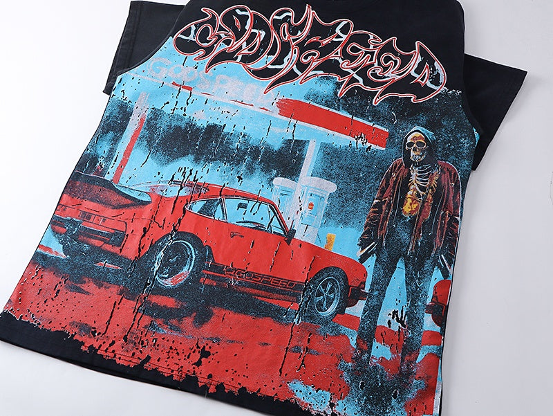 GODSPEED Sunset Drift Layered T-Shirt