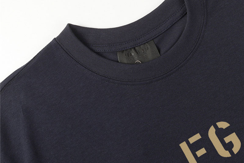 Fear Of God "FG" Logo Printd  T-Shirts