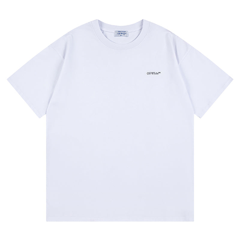 OFF WHITE logo-detail T-shirt