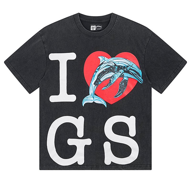Godspeed Miami Dolphin T-Shirt Black