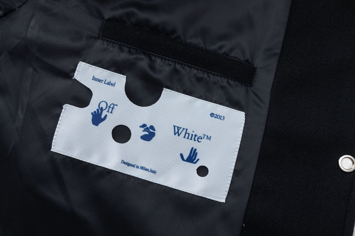 OFF WHITEEagle Wool Varsity Jacket