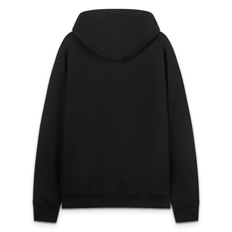 Off White Black Cotton Hoodie