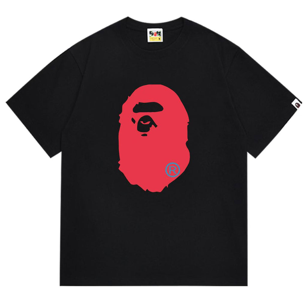 BAPE Ape Head Red Graphic Tee