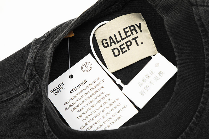 Gallery Dept. Letter Print Cotton T-Shirt