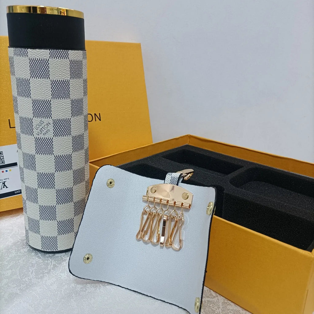 set limited Louis Vuitton Damier Azur Bottle - Hình 2