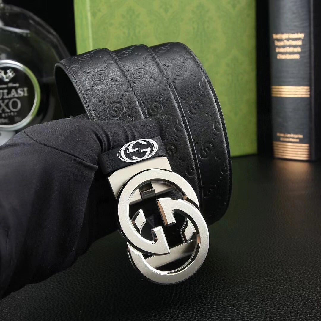 Gucci Inspired Premium Leather Belt - Hình 6