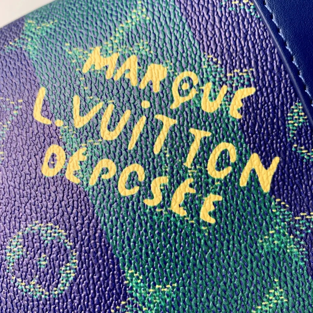 Louis Vuitton Striped Monogram Pouch - Hình 6