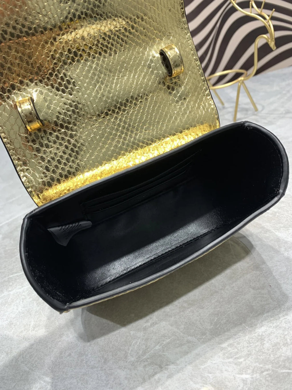 Gold Medusa Handbag: 1 Top Luxury Versace 360888 Snakeskin Edition