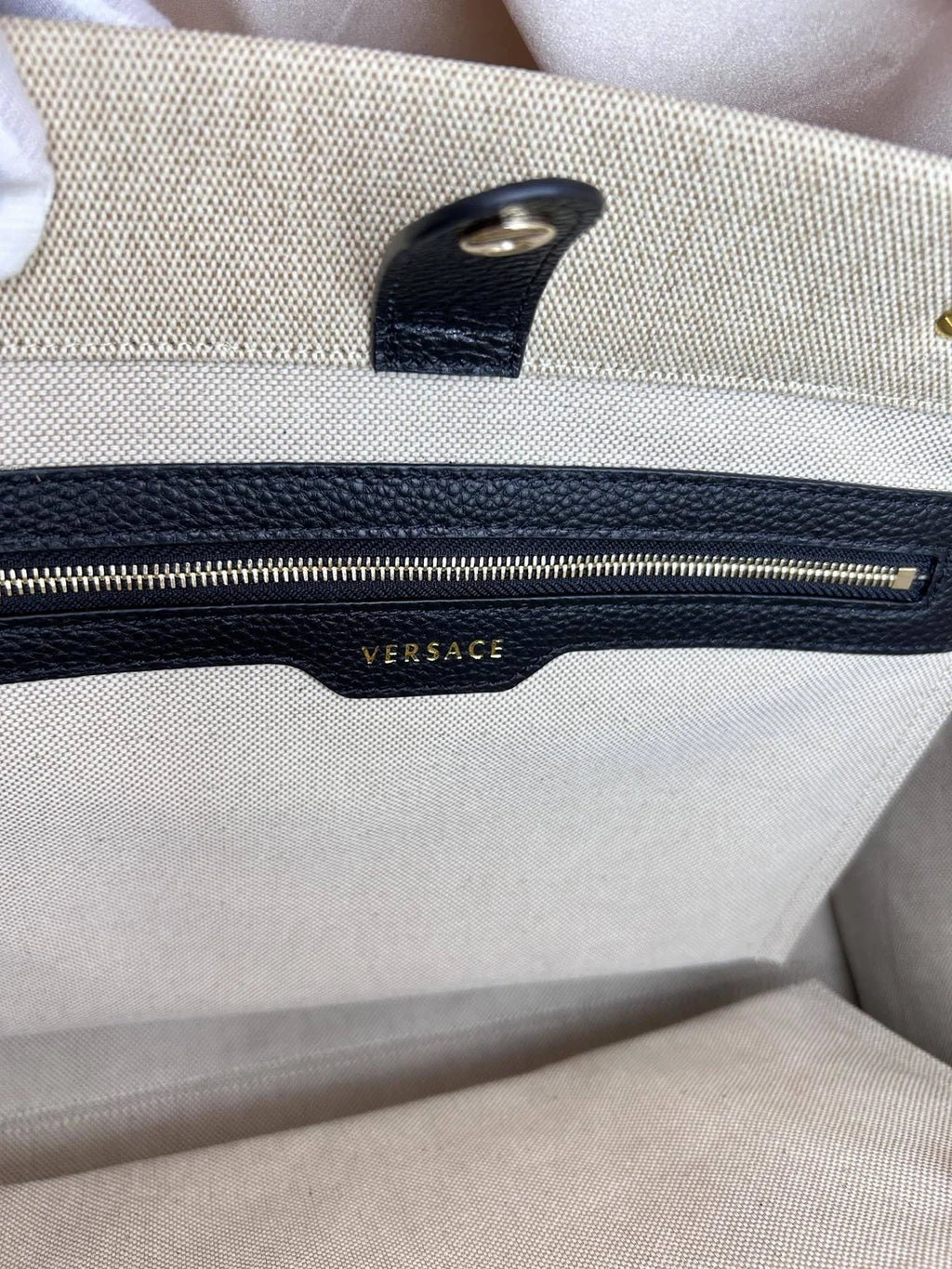 Versace Canvas Tote Bag: 1 Premium 2024 Luxury Medusa Edition Handbag