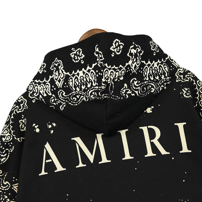 AMIRI Bandana Bleach hoodie