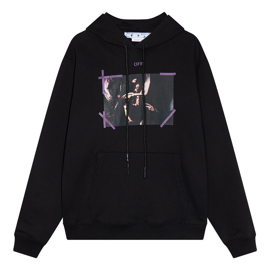 Off-White Caravaggio Mercy Arrow Graphic Skate Hoodie