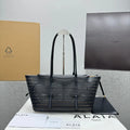 vienne Alaïa Black Laser-Cut Tote
