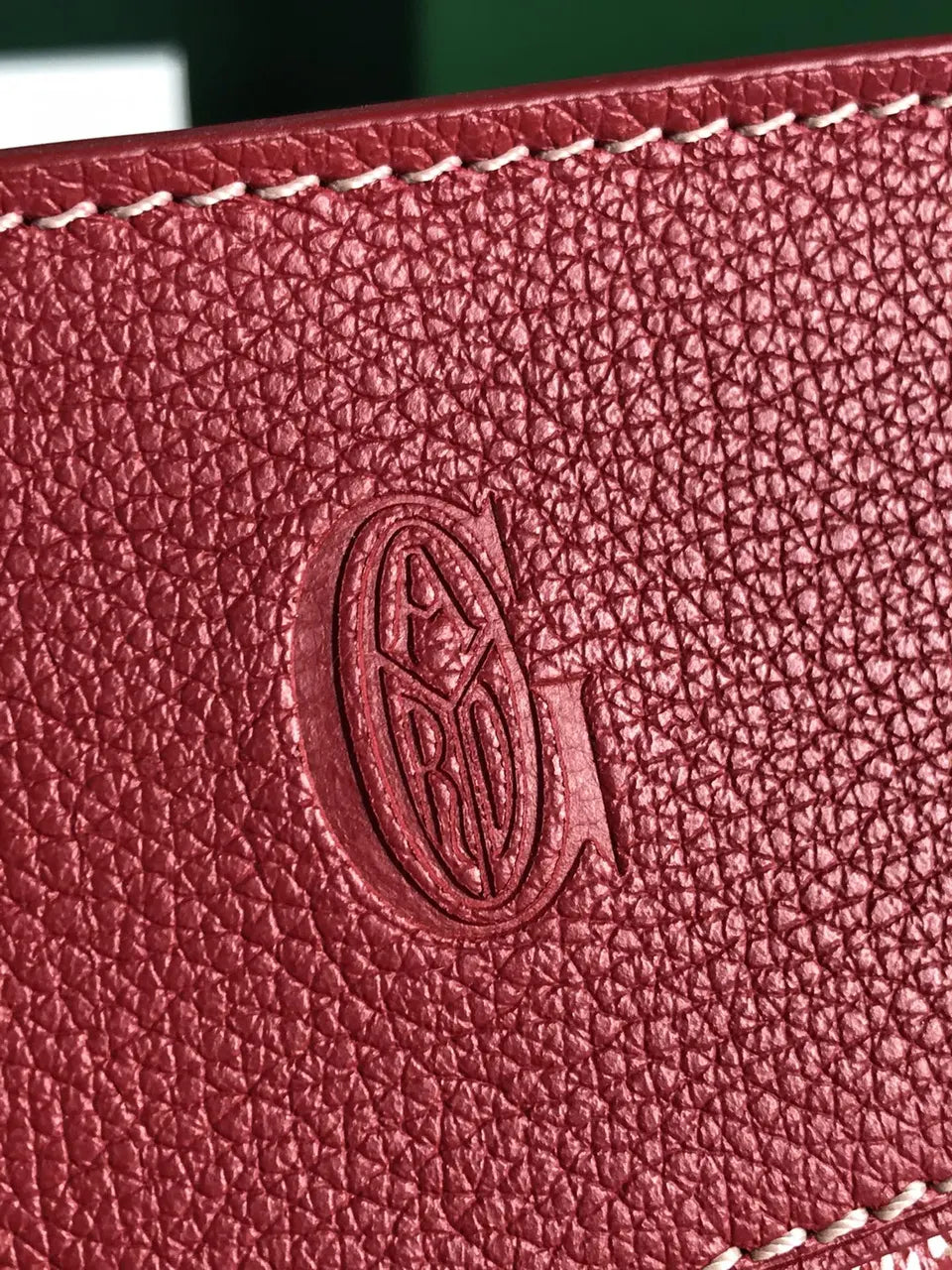 Goyard Red Goyardine Halzan 30 - Hình 3
