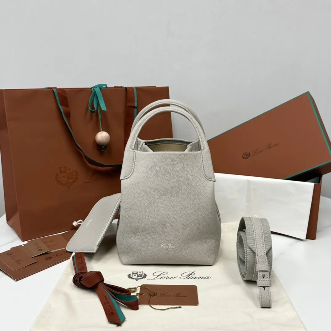 Loro Piana Quartz Grey Bucket