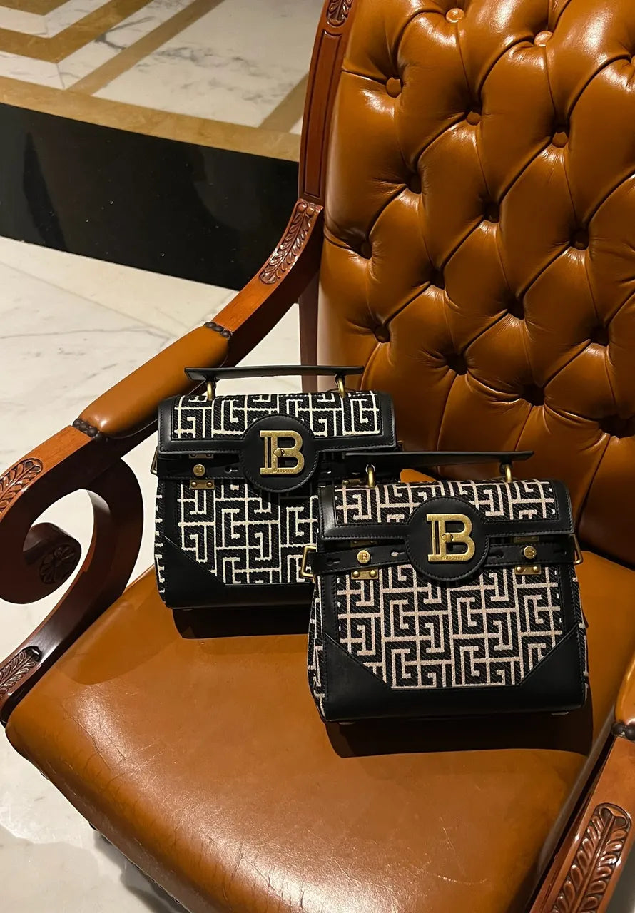 Balmain Labyrinth B-Buzz Bag - Hình 6