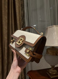 Balmain Canvas Leather Bag