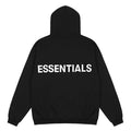 Fear of God  ESSENTIALS 3M Reflective Fleece Hoodie