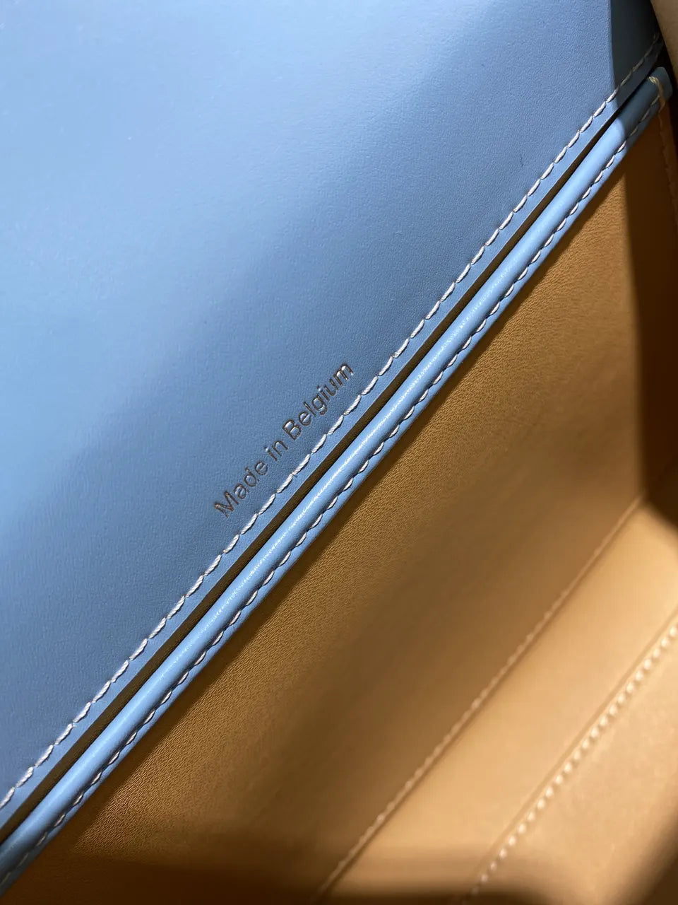 Delvaux Baby Blue Brillant - Hình 6