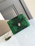 Bvlgari Emerald Serpenti Python Bag