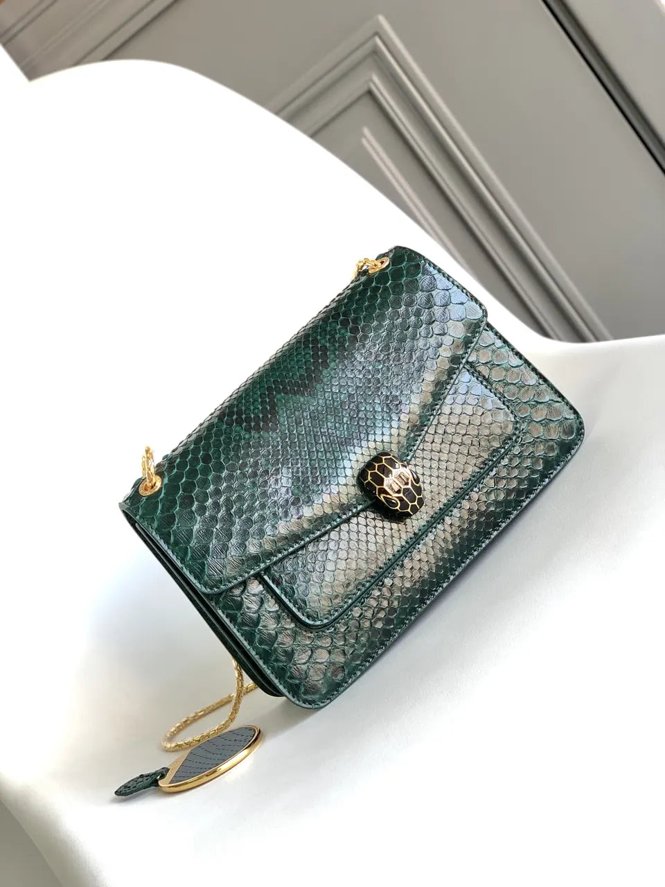 Emerald Green Python Serpenti