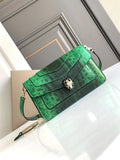 serpenti python Bvlgari Emerald Green Bag