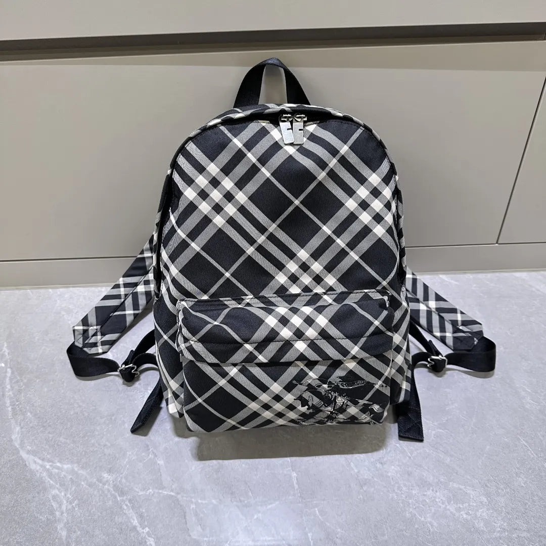 Burberry Check Nylon Backpack