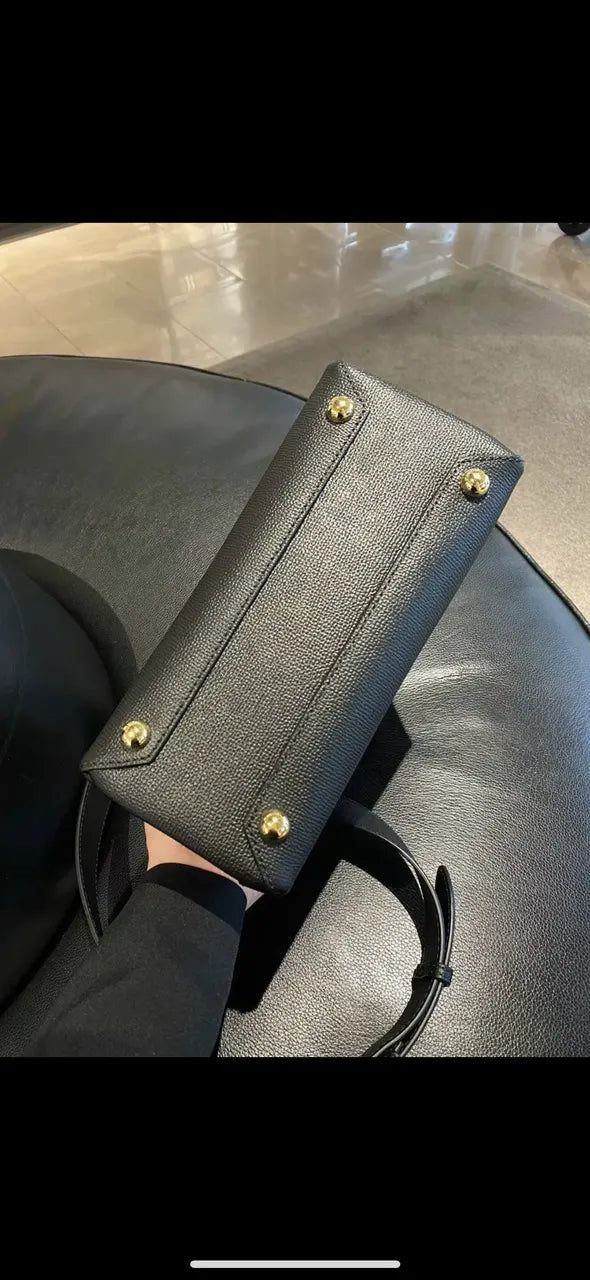 Valentino Black Mini Satchel - Hình 3
