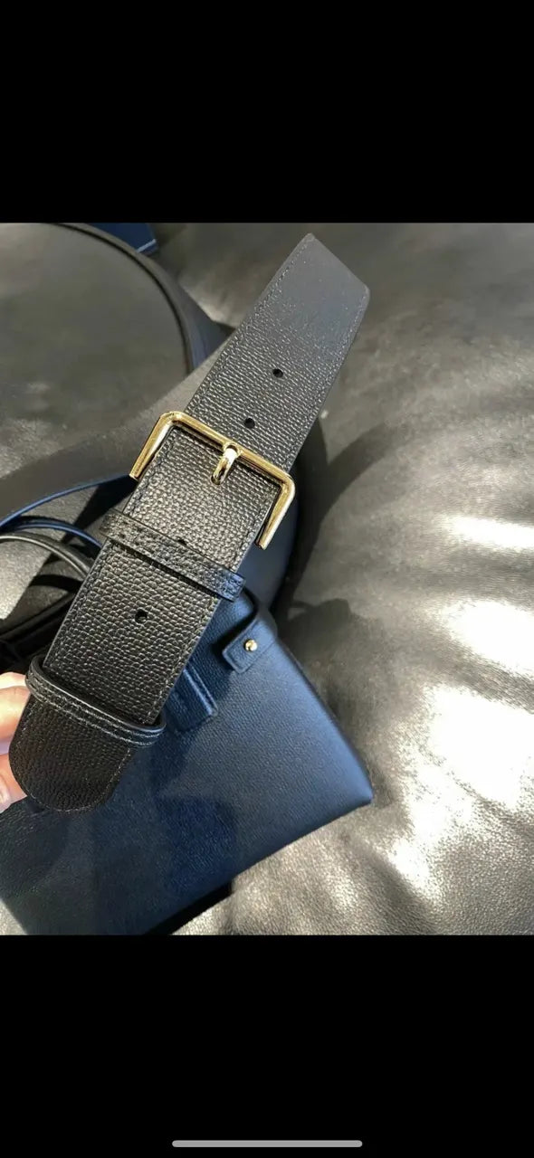 Burberry Black Cube Bag - Hình 7