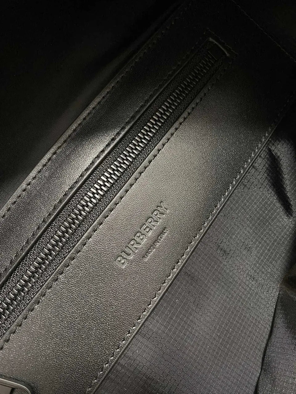 Burberry Olive Monogram Backpack - Hình 7