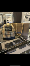 Burberry Check Backpack