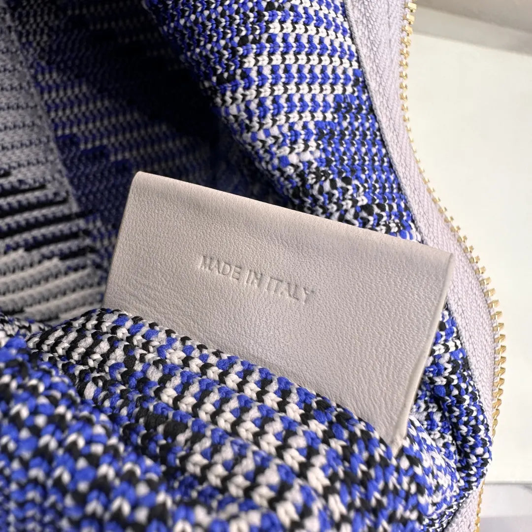 Burberry Blue Check Bag - Hình 8