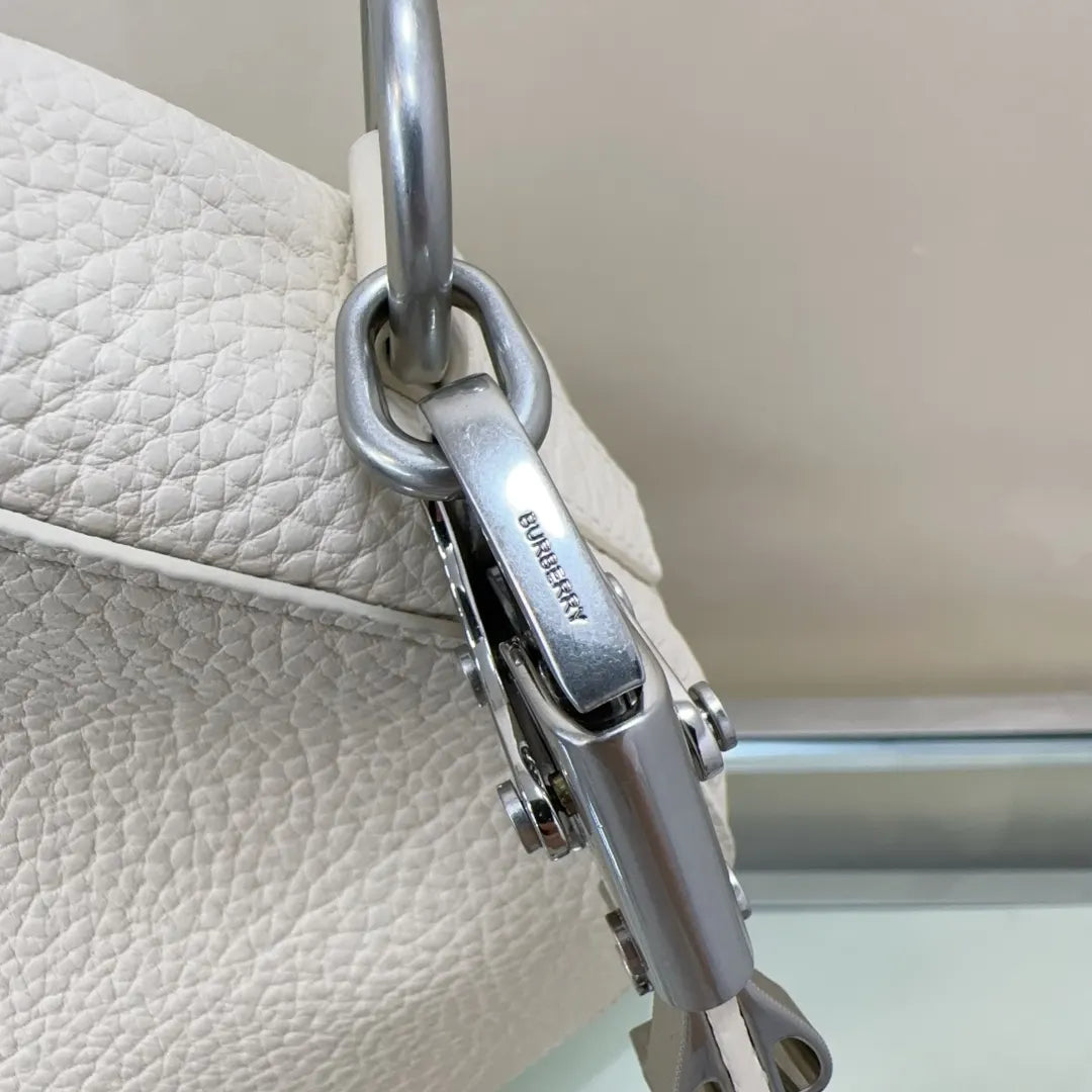 Burberry Cream Leather Sling Bag - Hình 3