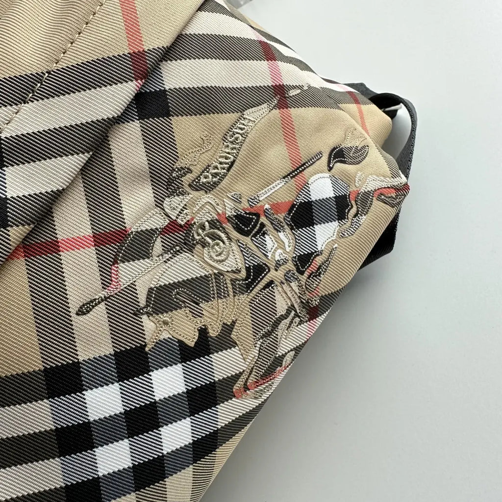 Burberry Vintage Check Backpack - Hình 4