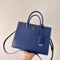 Burberry Cobalt Blue Title Bag