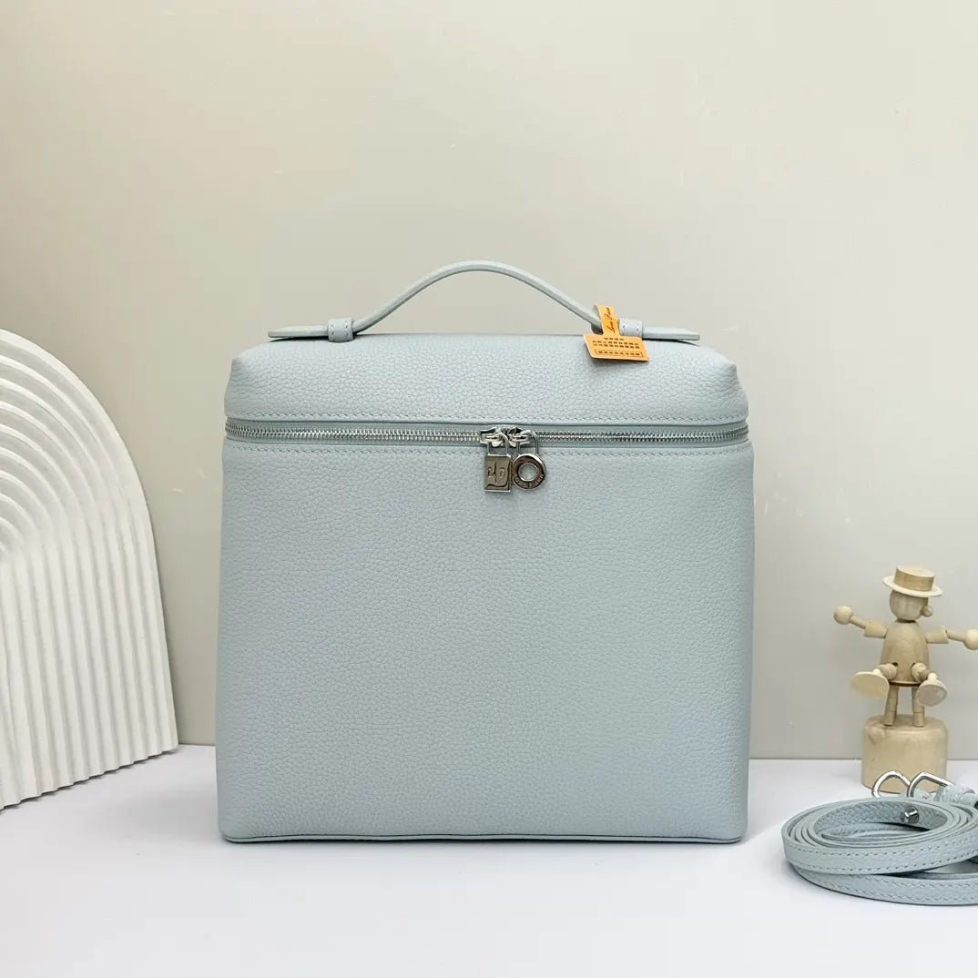 Loro Piana Sky Blue Vanity leather