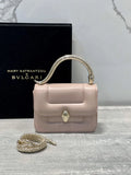 Bvlgari Pink Top Handle Bag
