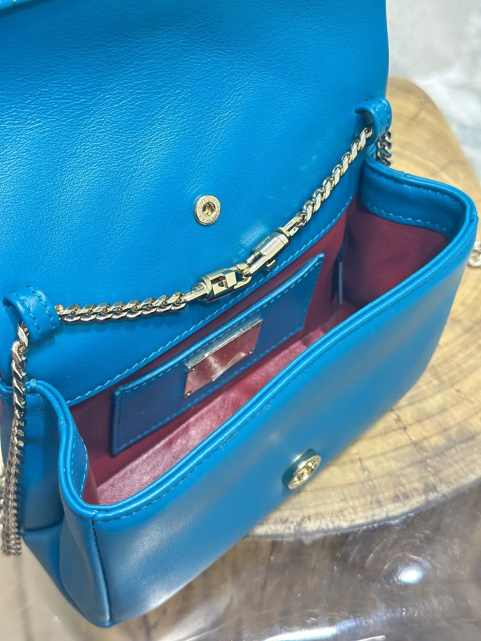 Bvlgari Teal Serpenti Bag - Hình 9