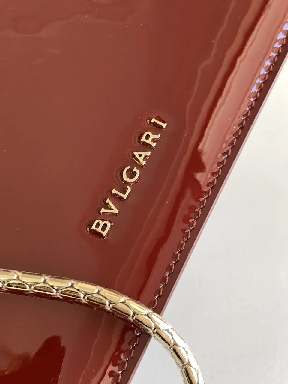 Bvlgari Burgundy Crossbody - Hình 6