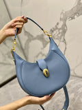 Bvlgari Blue Leather Bag