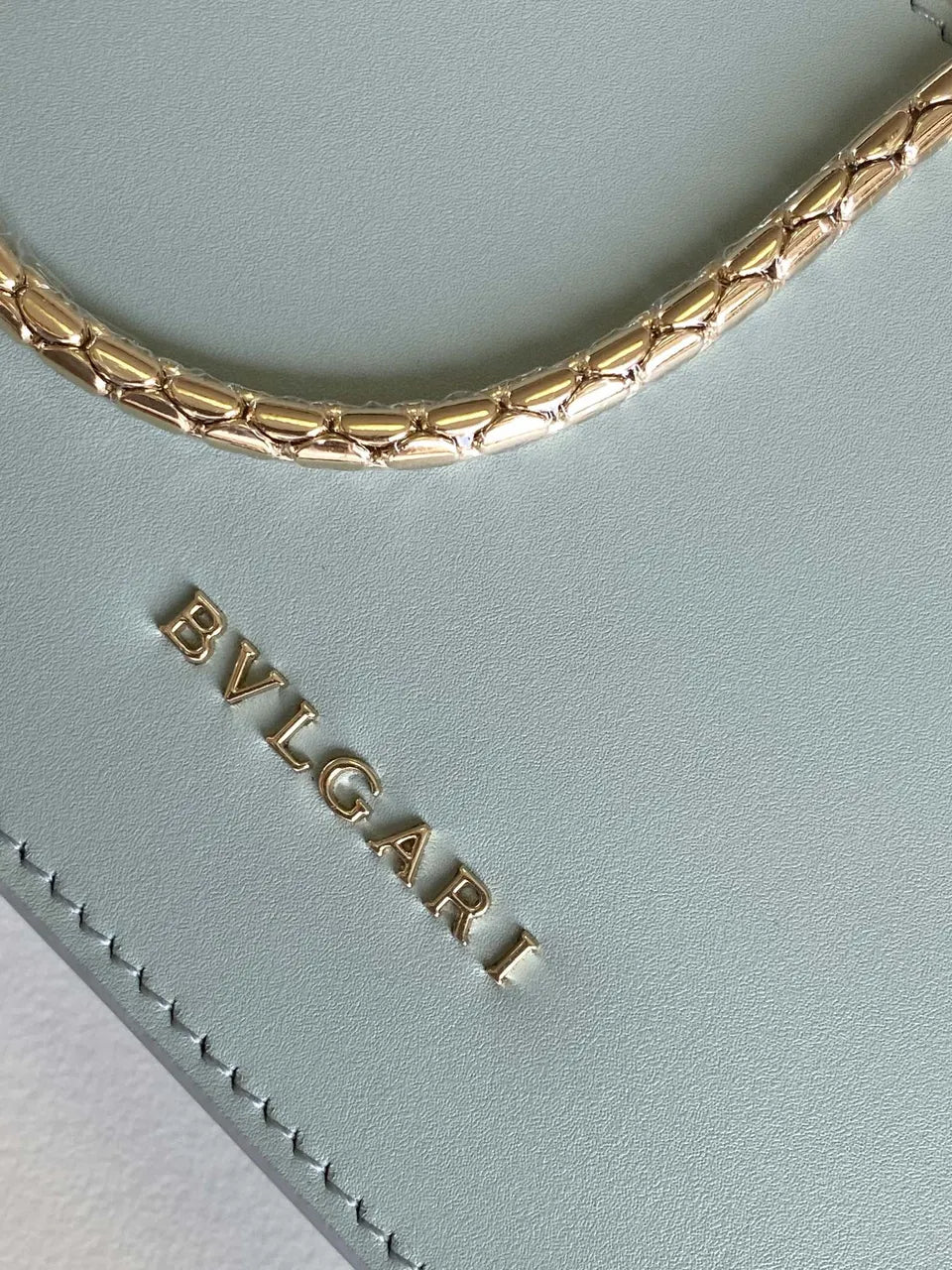 Bvlgari Ice Blue Bag - Hình 6