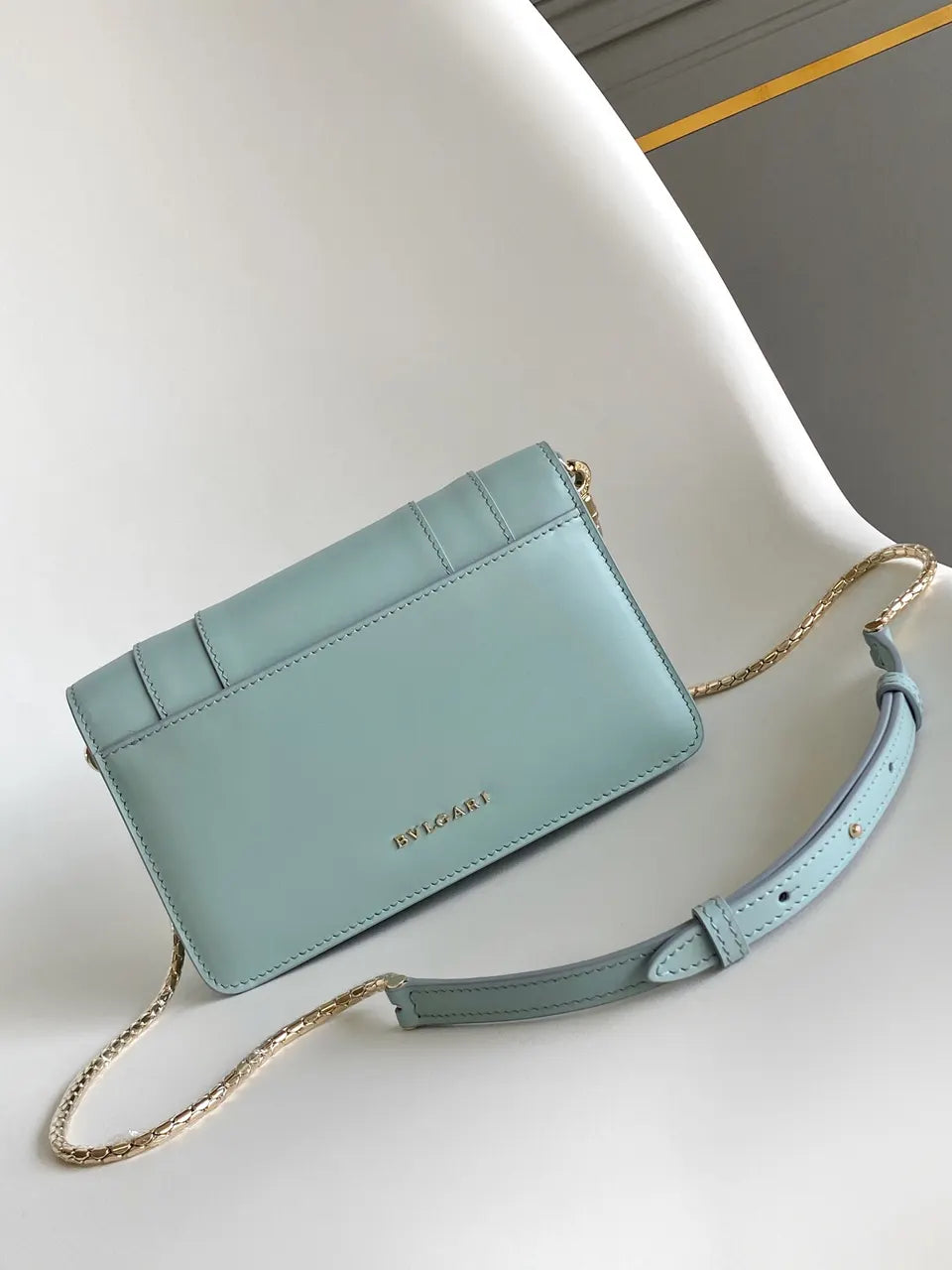 Bvlgari Ice Blue Bag - Hình 4