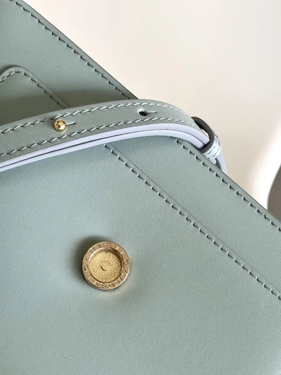 Bvlgari Ice Blue Bag - Hình 7