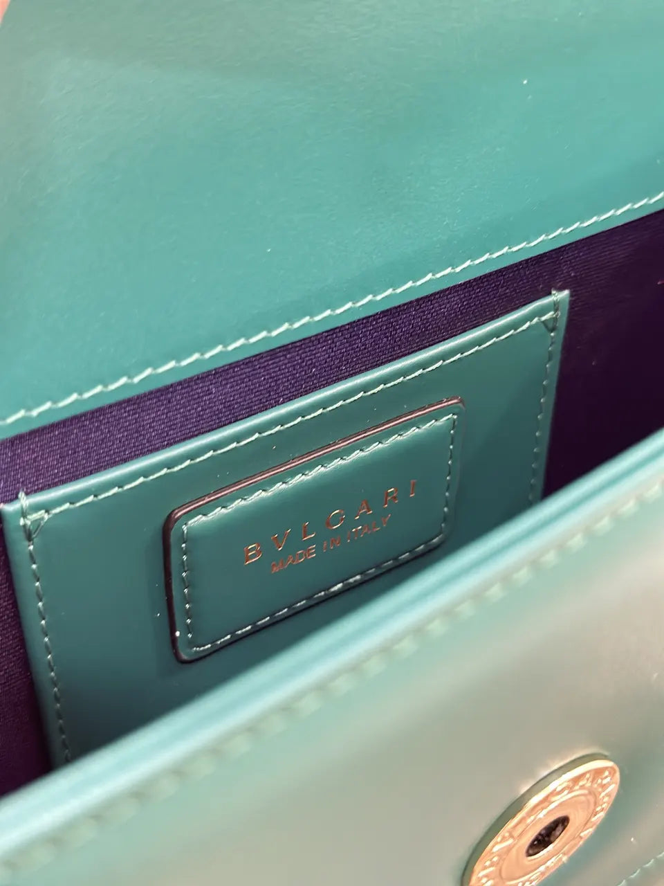 Emerald Green Serpenti Bag - Hình 6