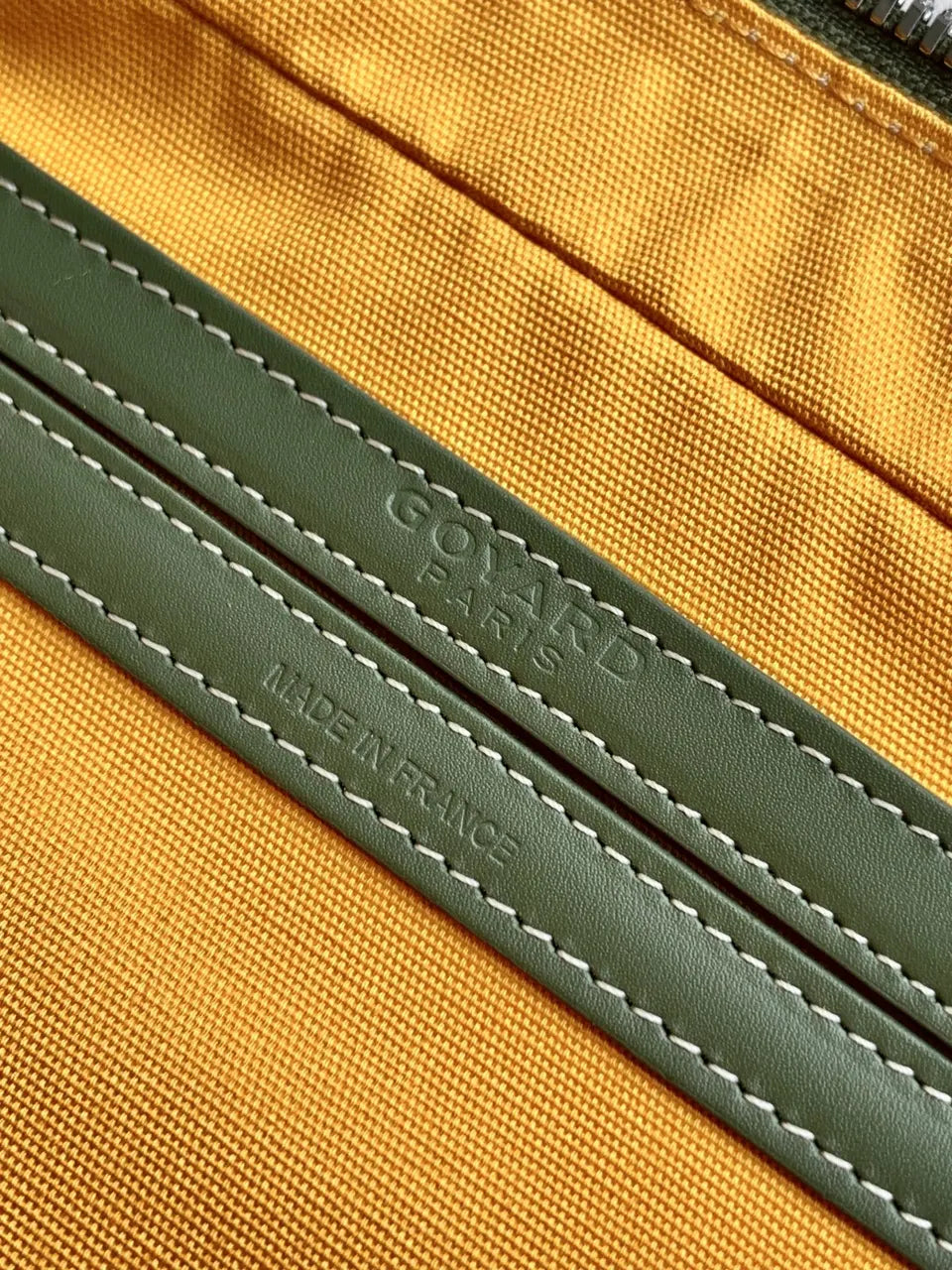 goyardine Goyard Olive Green Camera Bag - Hình 9