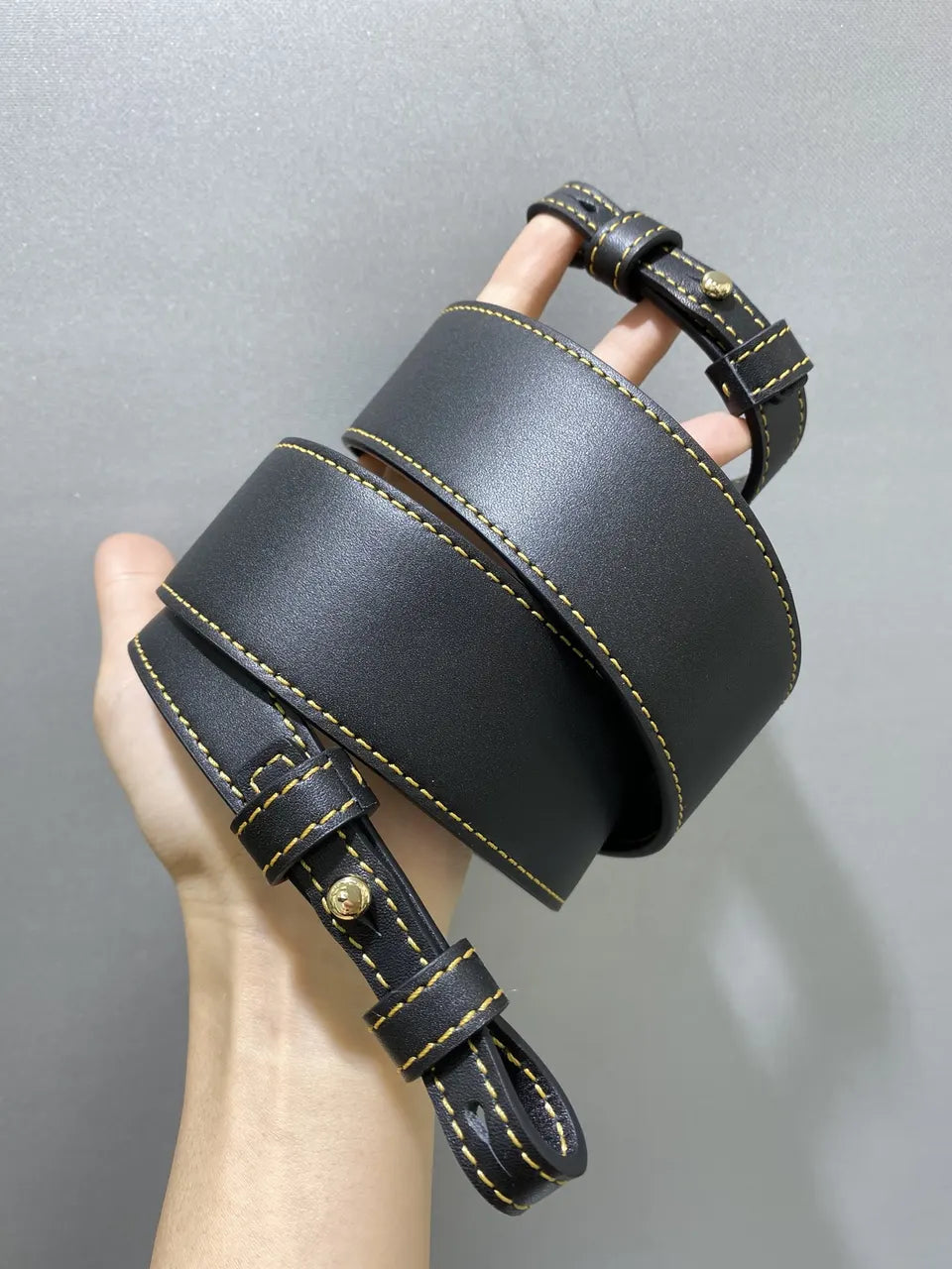 Delvaux Denim Mini Bag - Hình 8