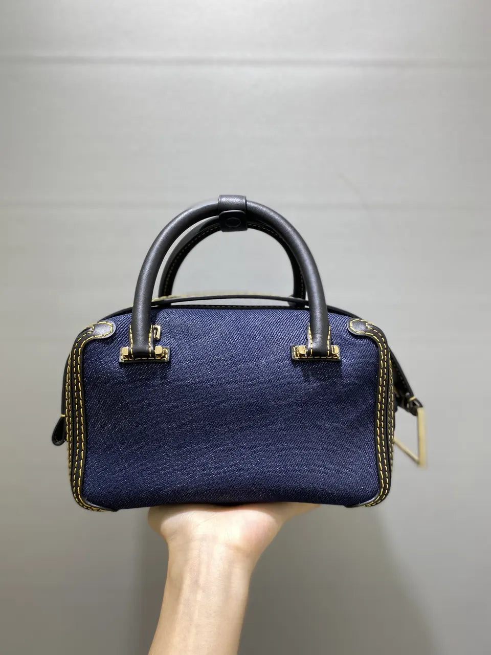 Delvaux Denim Mini Bag