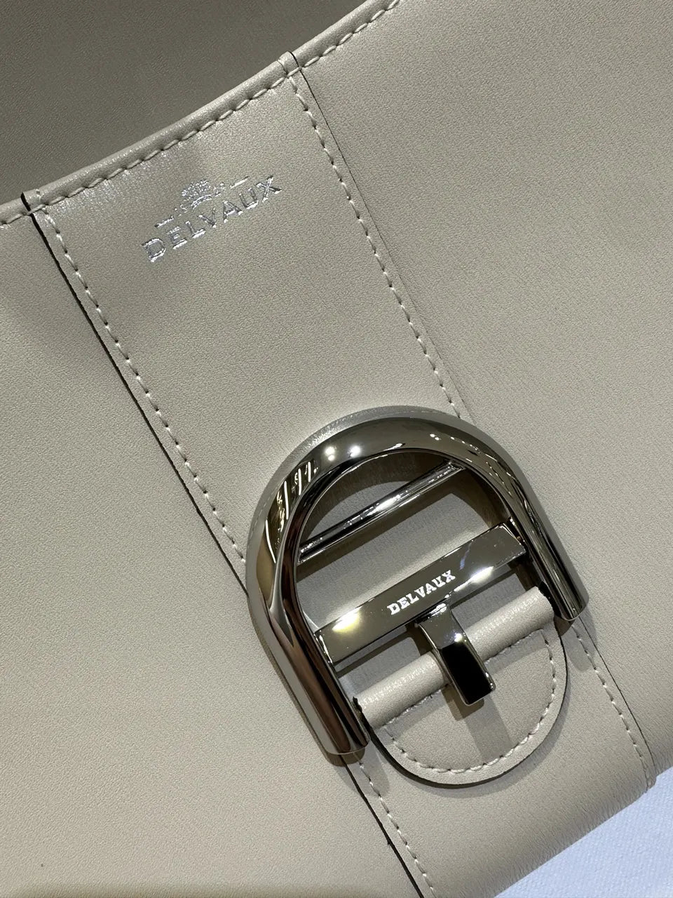 Delvaux Brillant Mini Ivory - Hình 6