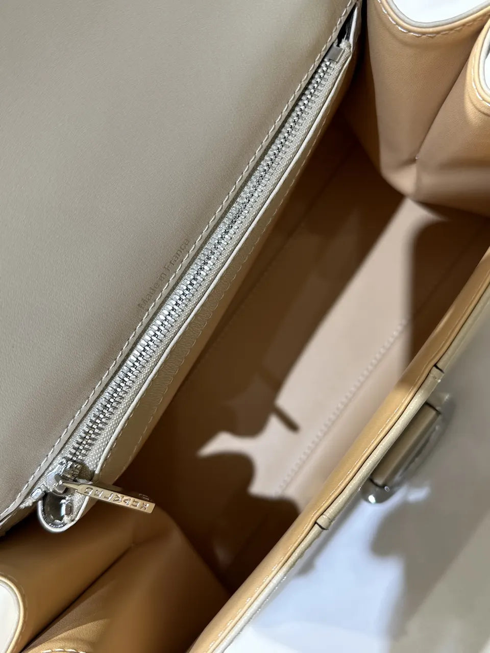 Delvaux Brillant Mini Ivory - Hình 7
