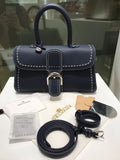east Delvaux Navy Blue Brillant